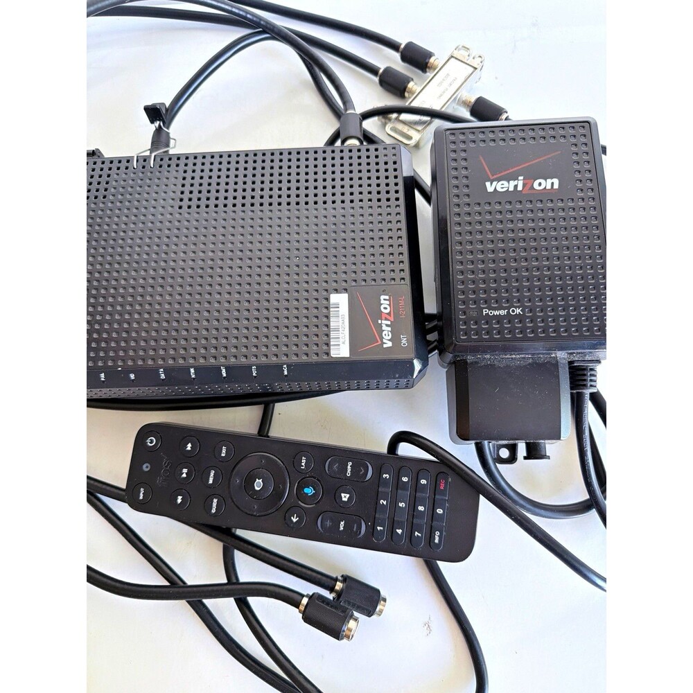 Verizon FiOS I-211M-L Dual-Band Router Black 4 LAN Ethernet RJ-45 1Gbps